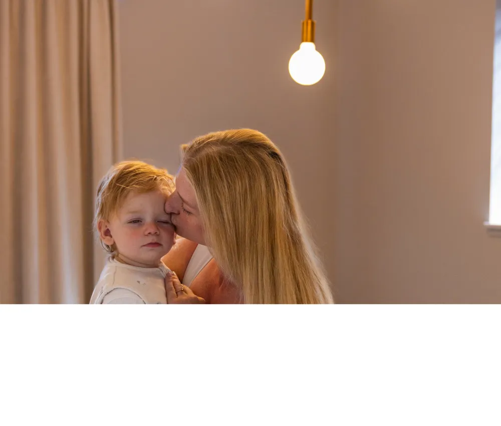 Lodewijk en moeder Manon