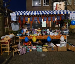 Vrijmarkt in alle vroegte